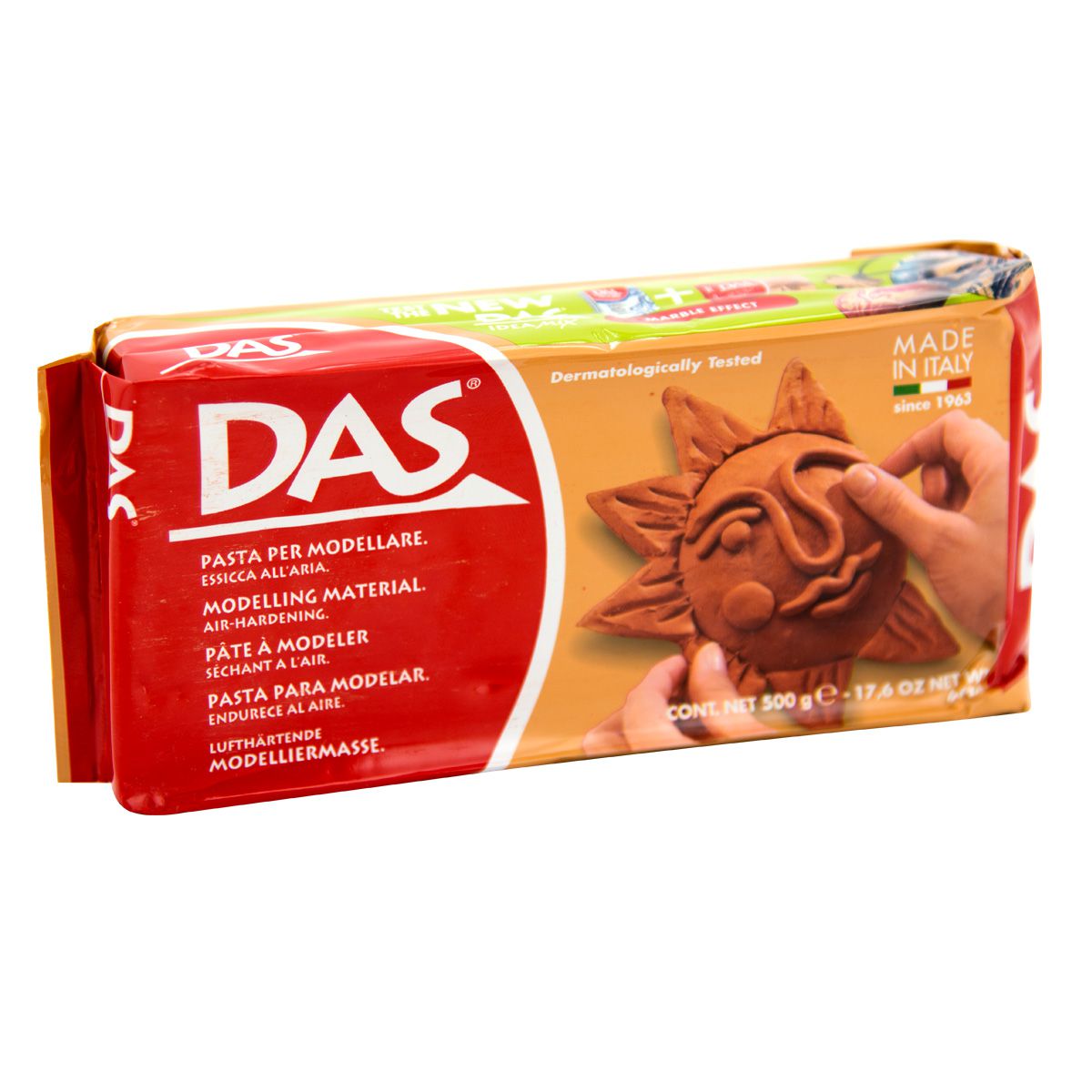 MASA ZA MODELOVANJE BRAON 500g DAS 387100