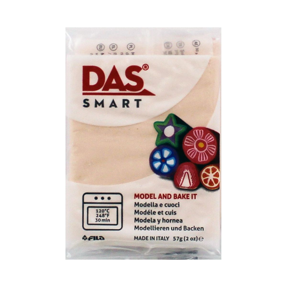 PLASTELIN MODELIRNA MASA ROZA SVETLO 57g DAS 321007