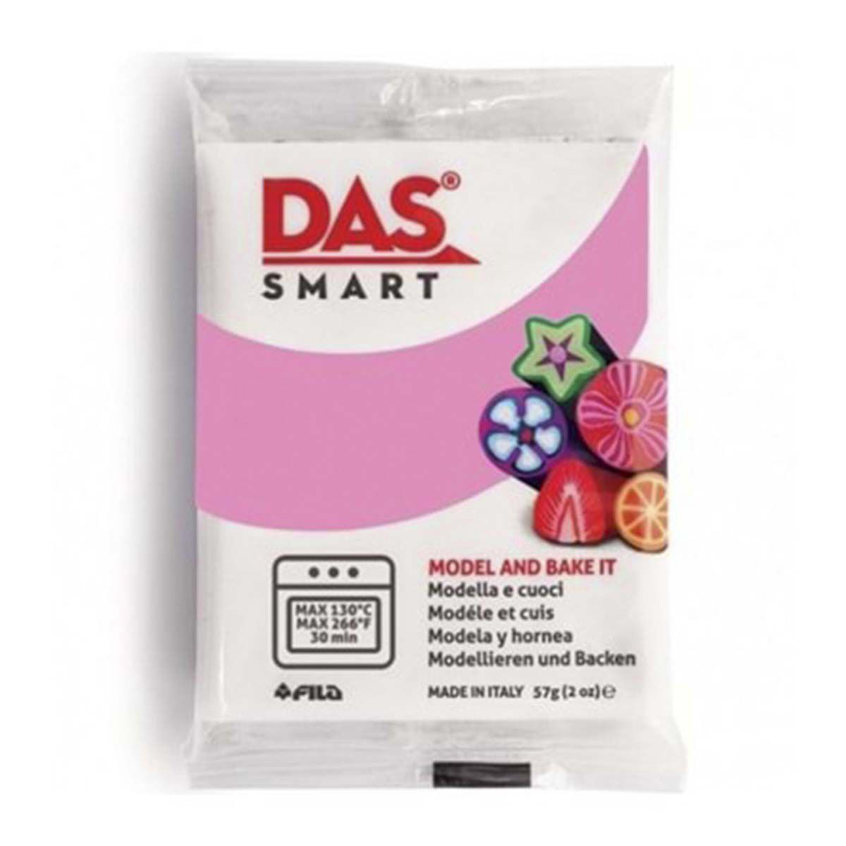 PLASTELIN MODELIRNA MASA ROZA 57g DAS 321009