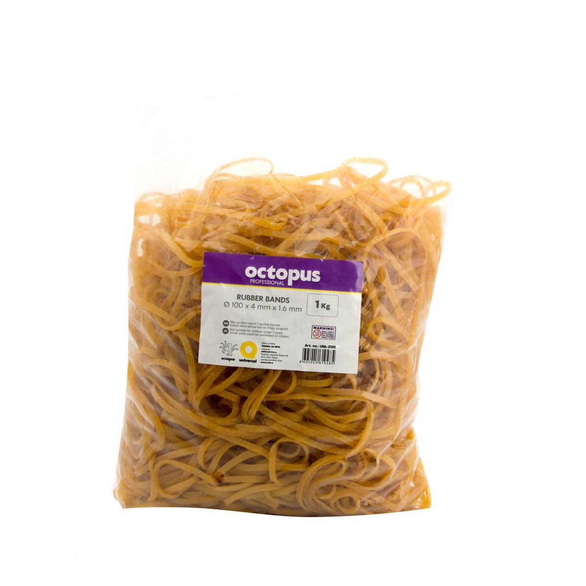 GUMICE ZA AKTA 1KG FI100X4MM OCTOPUS UNL-2100