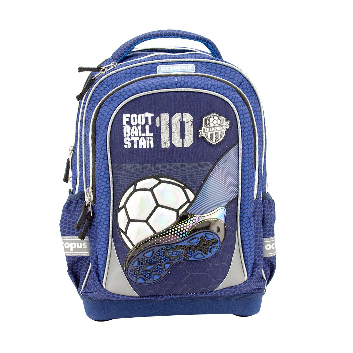 TORBA ŠKOLSKA ANATOMSKA OCTOPUS FOOTBALL BLUE OET2410
