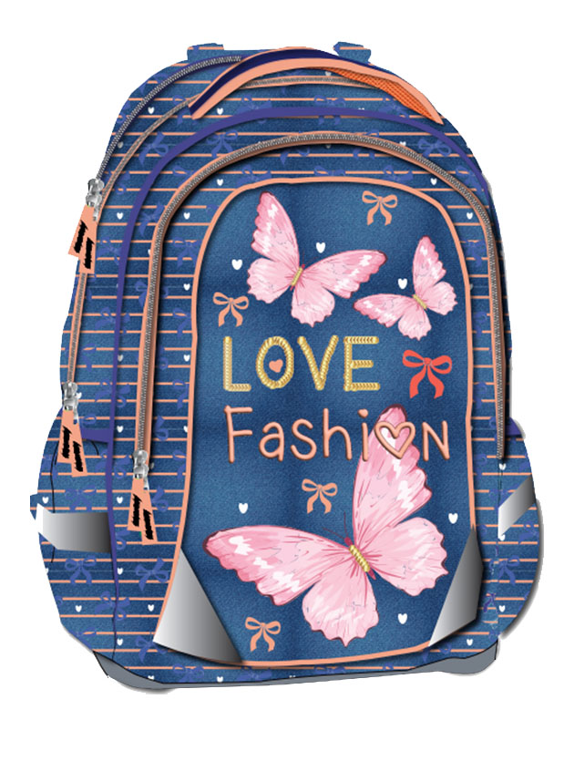 TORBA ŠKOLSKA ANATOMSKA OCTOPUS OET2611 LOVE FASHION