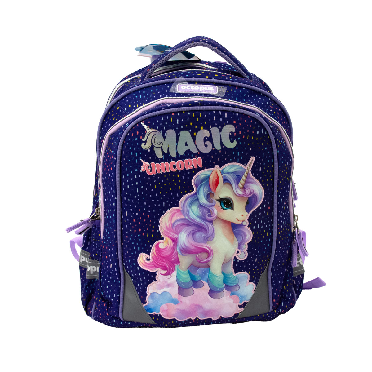 TORBA ŠKOLSKA ANATOMSKA OCTOPUS OET2614 MAGIC UNICORN