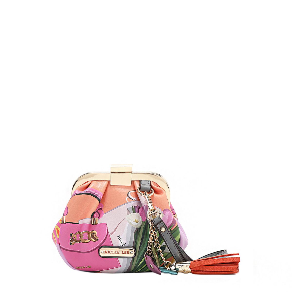 TORBICA NICOLE LEE CP6623 VIOLET BLOSSOM SS2025