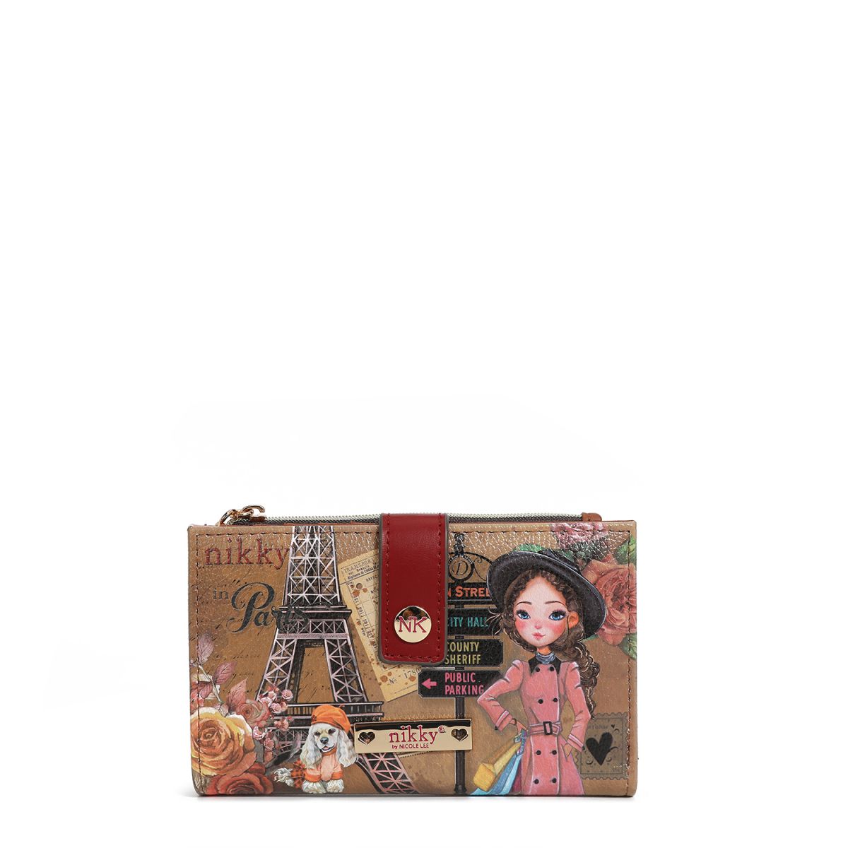 NOVČANIK NIKKY ZA KARTICE NK22603 EMILY GOES PARIS FW2024