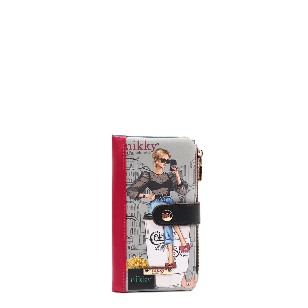 NOVČANIK NIKKY KOPČA NK22520 URBAN COFFEE DREAM FW2024