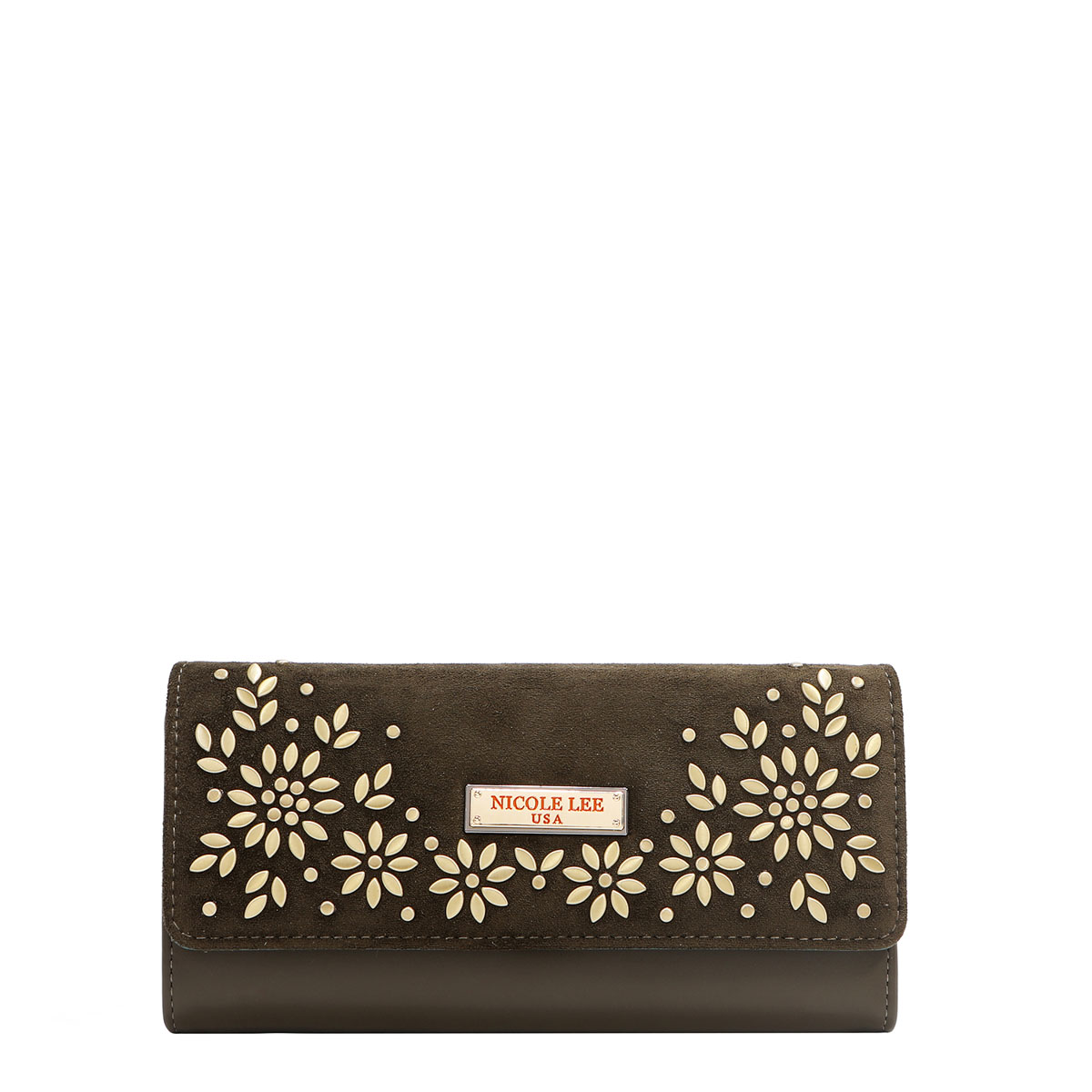 NOVČANIK NICOLE LEE P7976 OLIVE