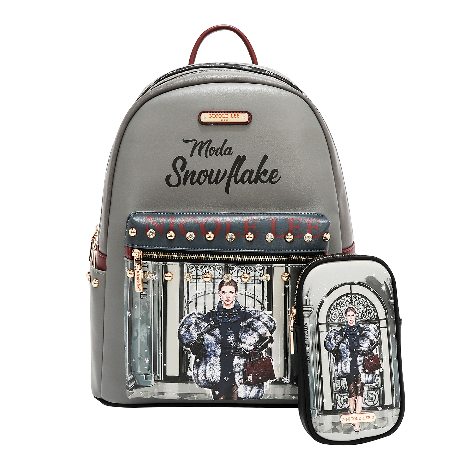 RANAC USB NICOLE LEE USB12769L MODA SNOWFLAKE