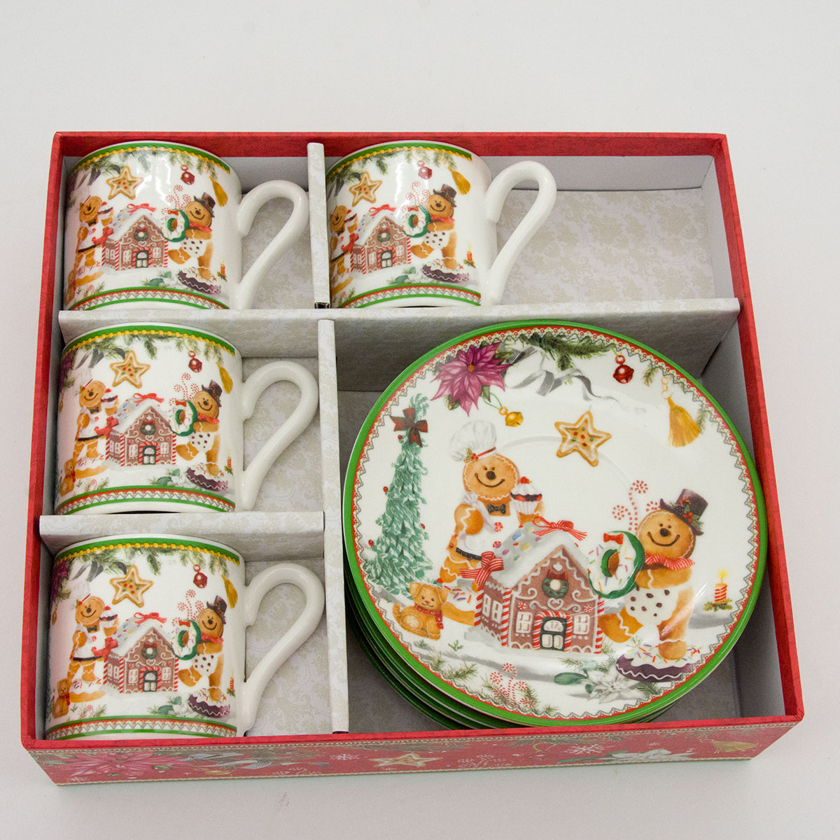 ŠOLJA 4/1 SET KERAMIČKI LC015S4/212