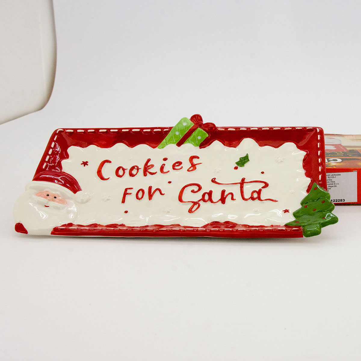 POSUDA NOVOGODIŠNJA KERAMIČKA COOKIES B2125-1