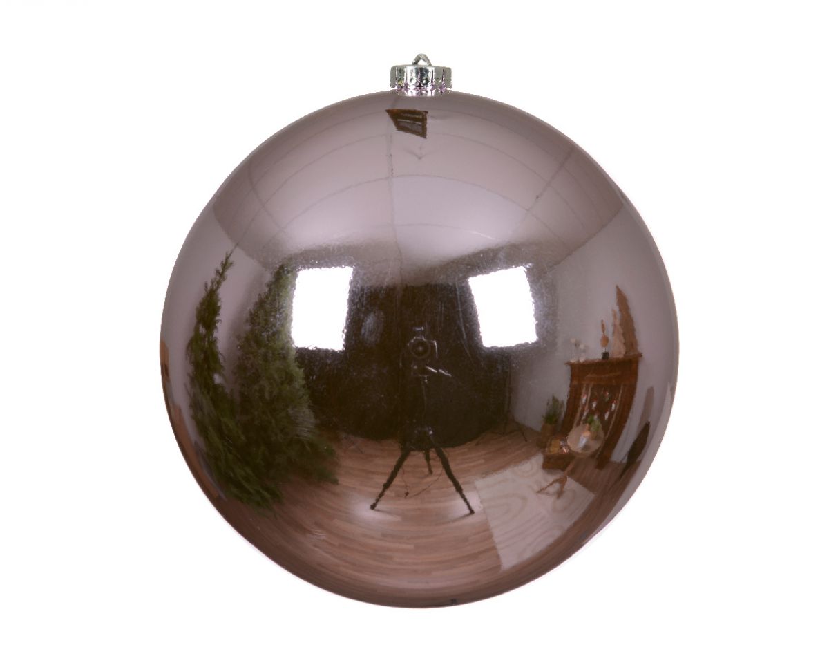 KUGLA NOVOGODIŠNJA 14CM LILA 022329