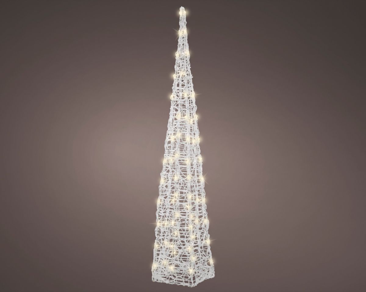 FIGURA NOVOGODIŠNJA SA LED SVETLOM OBLIK KUPE 118CM OUTDOOR 491438