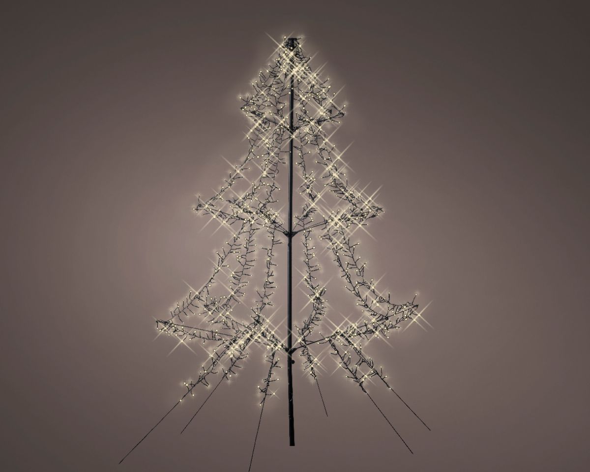 FIGURA NOVOGODIŠNJA DRVO SA LED SVETLOM 200CM OUTDOOR 493451
