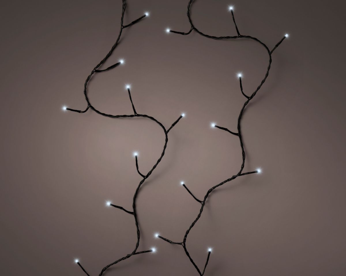 LAMPICE NOVOGODIŠNJE 1350CM CRNE OUTDOOR 494125