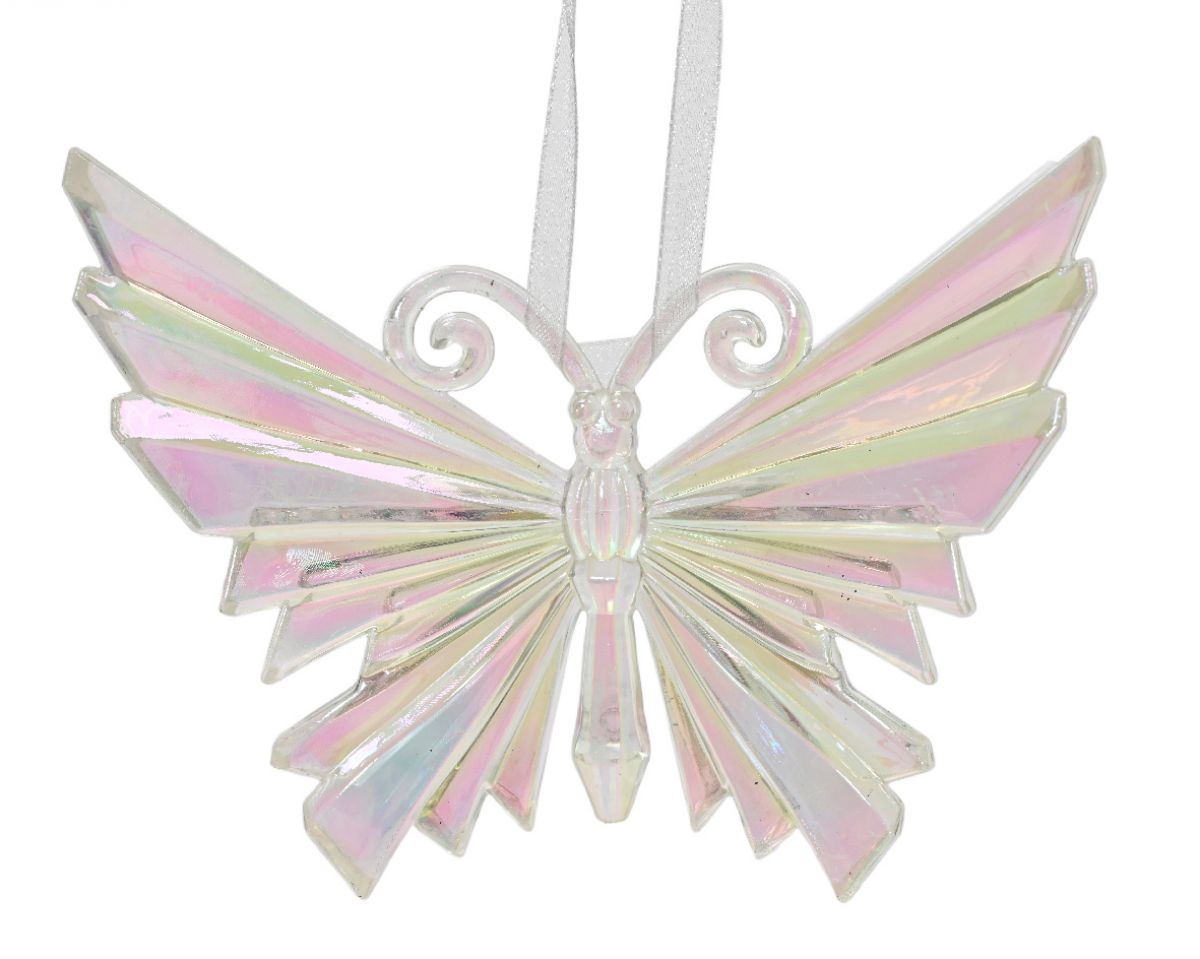 NOVOGODIŠNJI UKRAS 11CM TRANSPARENT 529963